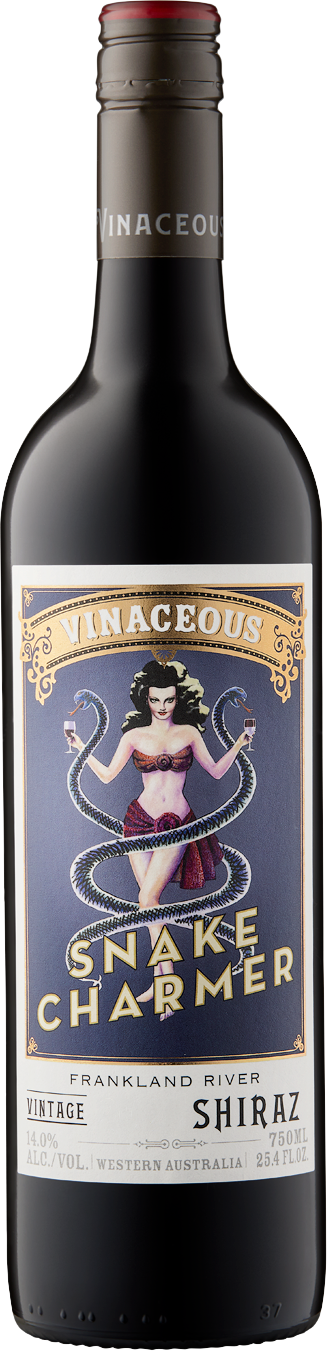 Vinaceous Wines Snake Charmer Frankland River Shiraz 2021
